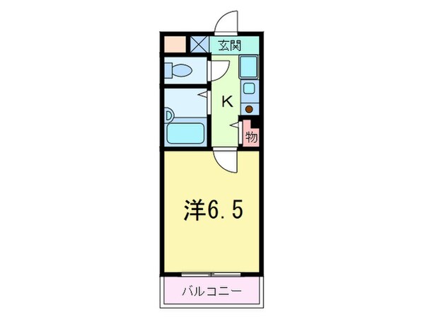 青木ハイツの物件間取画像